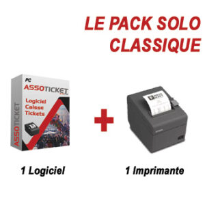 ASSOTICKET SOLO PACK LOGICIEL + IMPRIMANTE